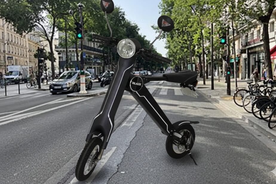 Scooter elettrico pieghevole