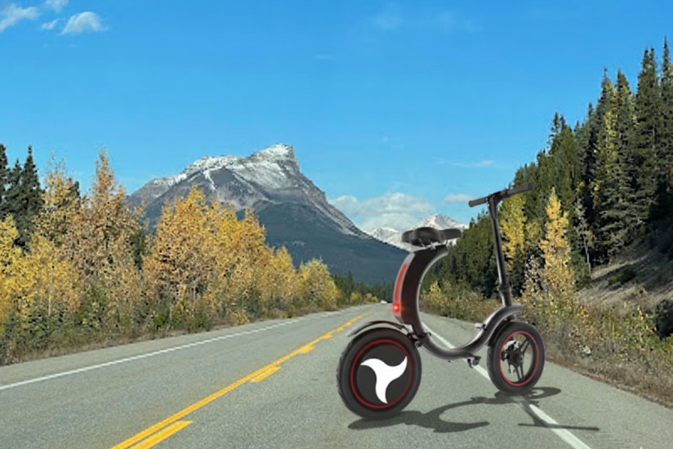 Składany skuter elektryczny