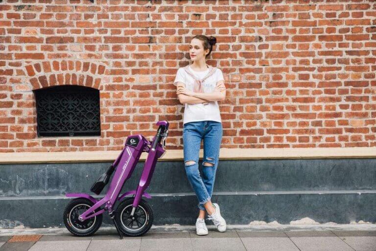 Складаний електричний самокат